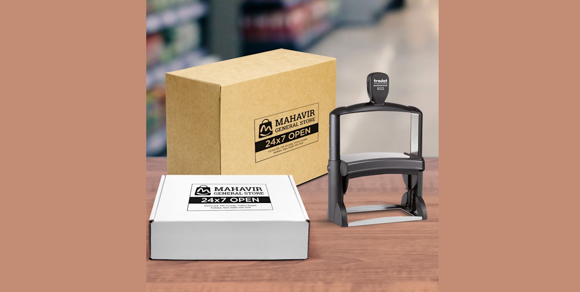 Packaging Stamps VistaPrint